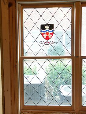 Tudor Coat of Arms Leaded Glass
